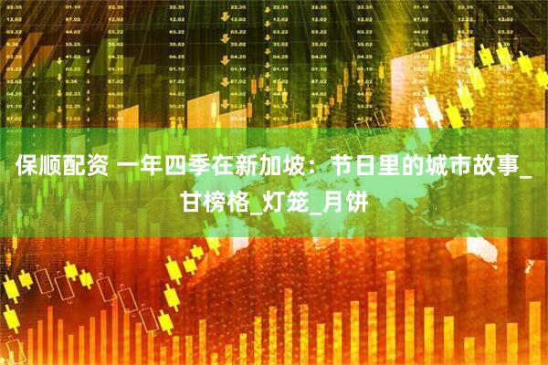 保顺配资 一年四季在新加坡：节日里的城市故事_甘榜格_灯笼_月饼